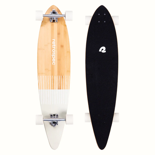 Vist Large View of Product Image Which is New Retrospec Zed Pintail Longboard- 41" Mojave Stripes