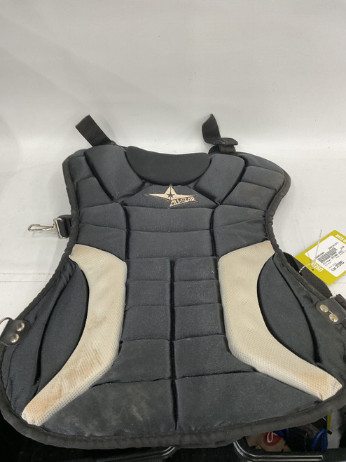 Used All-Star CATCHER CHEST Catchers Chest Protector Black Intermed 11871-S000016864