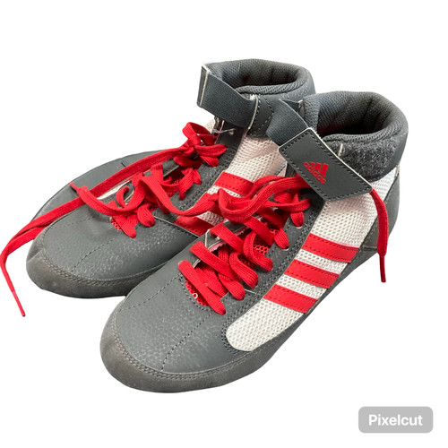 Used Adidas Wrestling Shoes Red Junior 03 11794-S000261764