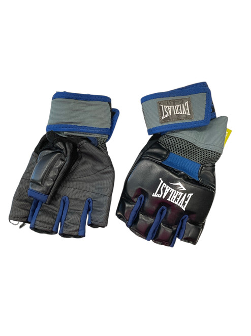 Used Everlast Martial Arts Gloves Black LG 11856-S000020407
