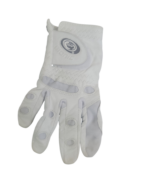 Used BIONIC WOMENS GLOVE FOR RIGHT HAND Womens Golf Glove White LG 11708-S000180016