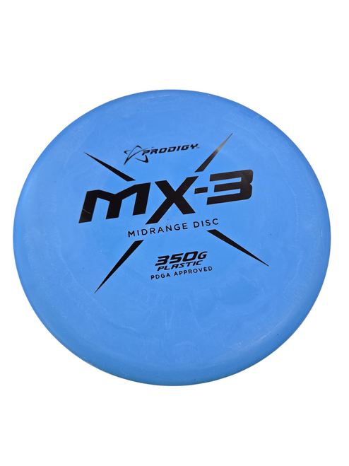 Used Prodigy Disc MX3 350G Disc Golf Mid Range Royal Blue 11617-S000326772