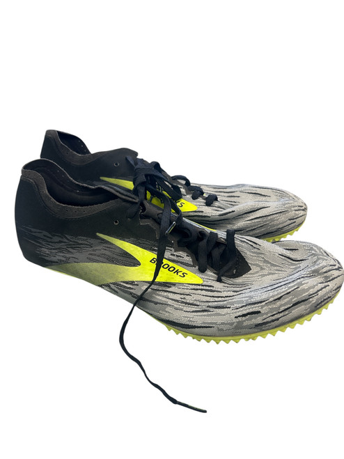 Vist Large View of Product Image Which is Used Brooks Track & Field Cleats Adult Black Senior 9