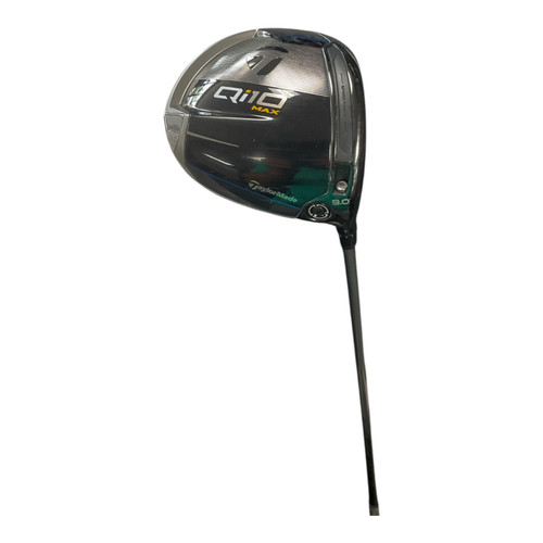 Used Taylormade QI10 MAX Mens Driver RH 9.0 Degree 11362-S000160787