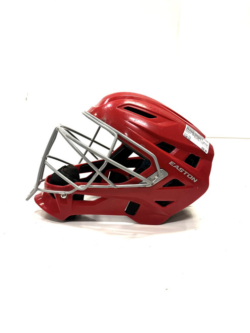 Used Easton GAMETIME 7 1/8 - 7 1/2 Catchers Helmet w/Mask Red LG 11860-C000292665
