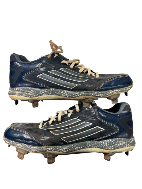 Vist Large View of Product Image Which is Used Adidas CLEATS BB/SB Cleats Navy Blue Senior 9.5