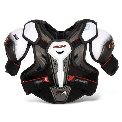New CCM FT8 JR SHOULDER PADS 11857-CCMSPFT8-JR