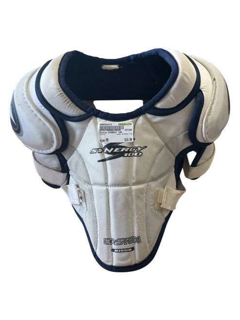 Used Easton SYNERGY 100 Junior Shoulder Pads MD 11732-S000354273
