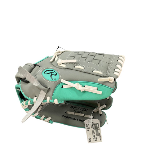 Used Rawlings PLAYERS SERIES WPL11GM BB/SB Glove RH Throw Grey 11" 11484-S000282178
