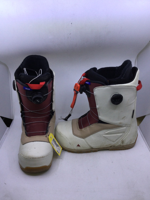Vist Large View of Product Image Which is Used Burton RULER BOA Mens Snowboard Boots Brown Senior 14