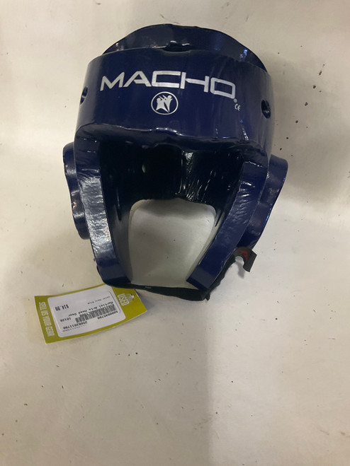 Used Martial Arts Head Gear Navy Blue 11790-S000045780