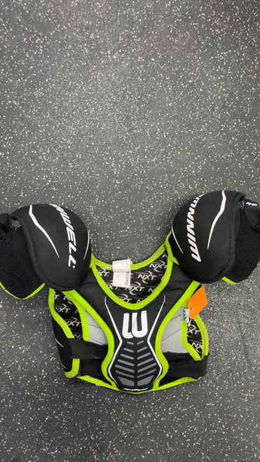 Used WinnWell AMP 500 Junior Shoulder Pads MD 10589-S000414560
