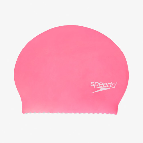 Vist Large View of Product Image Which is New SPEEDO LATEX SWIM CAP-PINK