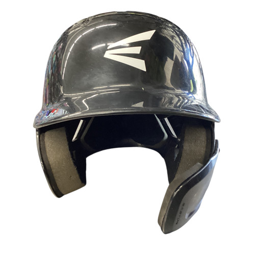 Used Easton ALPHA 7 1/8- 7 3/4 W/ JAW GUARD Batting Helmet No Mask Black LG 11760-S000077423