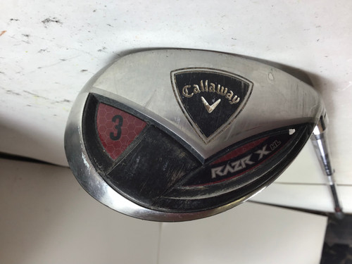 Used Callaway RAZR X HL Mens Fairway Wood RH 3 Wood 10105-S000284725