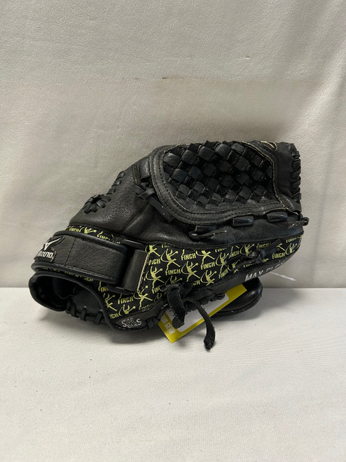 Used Mizuno FINCH BB/SB Glove RH Throw Black 12" 11490-S000262588