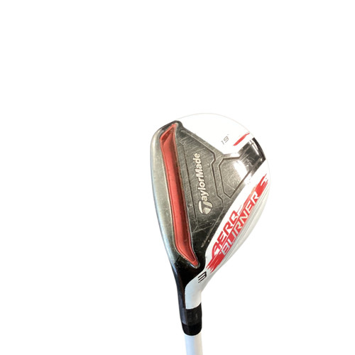 Used Taylormade AEROBURER Mens Hybrid Club LH 3 Hybrid 11479-S000396564