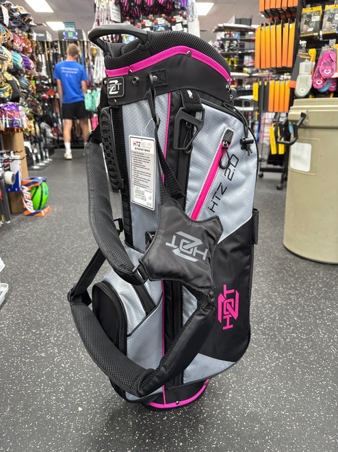 New HOTZ 2.0 STAND BAG Black/Grey/Pink 10558-RCGHTZ20-BKGRPK