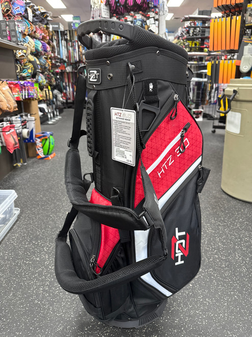 Vist Large View of Product Image Which is New HOTZ 3.0 STAND BAG Black/Red/White