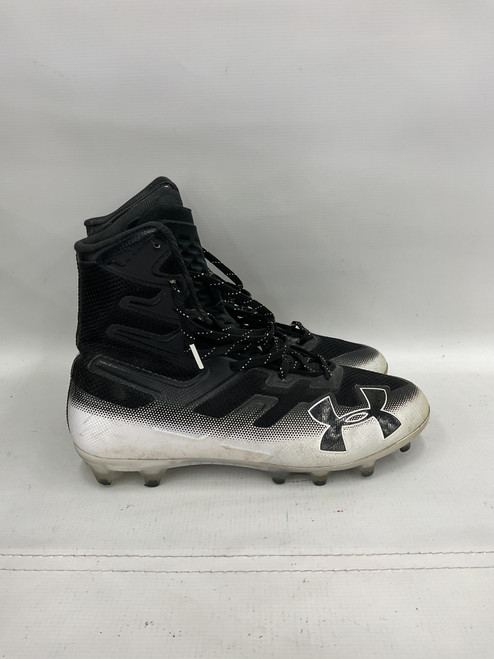 Vist Large View of Product Image Which is Used Under Armour Youth FB Cleats Black Youth 09.0