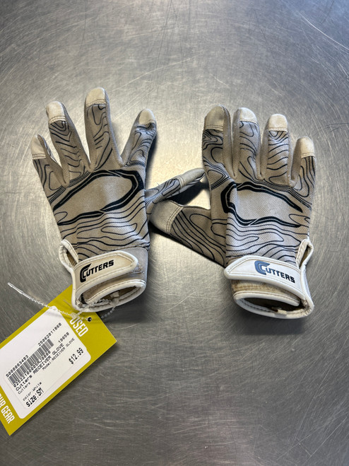 Used Cutters RECEIVER GLOVE FB Gloves White SM 11868-S000063483