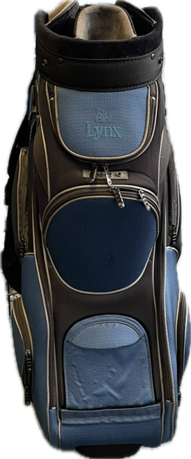 Used Lynx CART NVY Mens Cart Bag Navy Blue