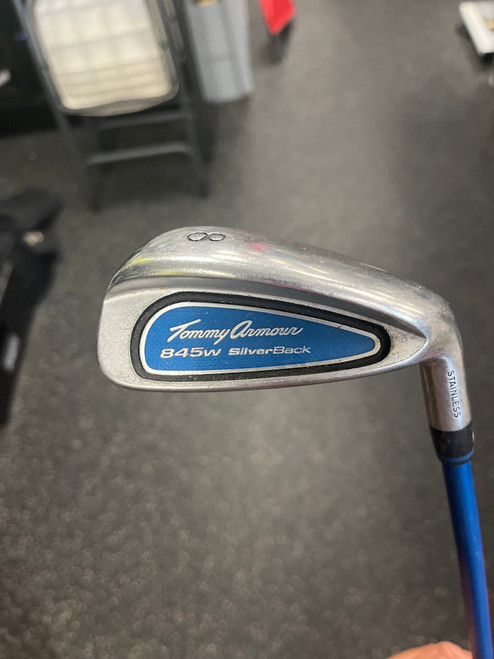 Vist Large View of Product Image Which is Used Tommy Armour 845W SILVERBACK Women Individual Iron RH 8 Iron