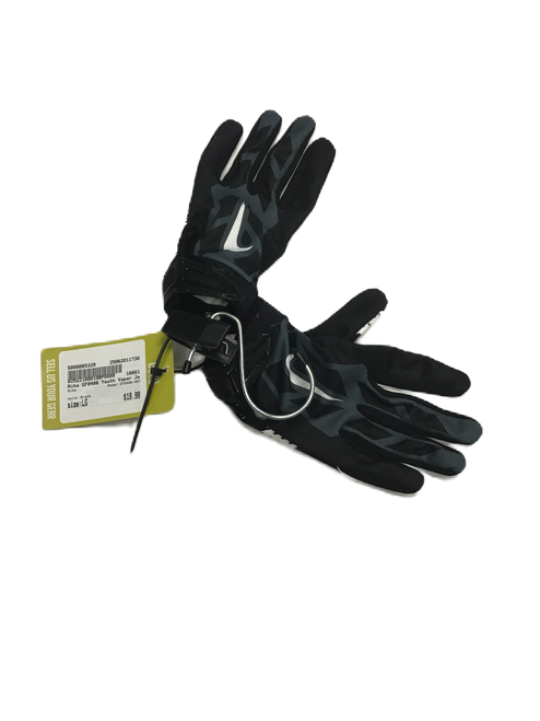 Used Nike GF0486-001 FB Gloves Black LG 11730-S000065329