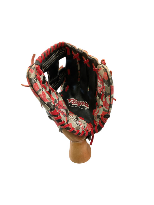 Rawlings PLAYERS SERIES BB/SB Glove RH Throw White/Black/Red 10 1/2"