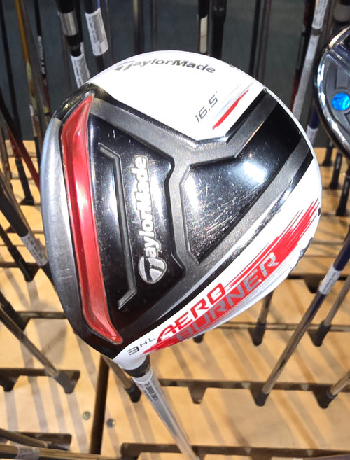 Used TAYLORMADE AEROBURNER 3HL Mens Fairway Wood LH 3 Wood 11317-S000081691