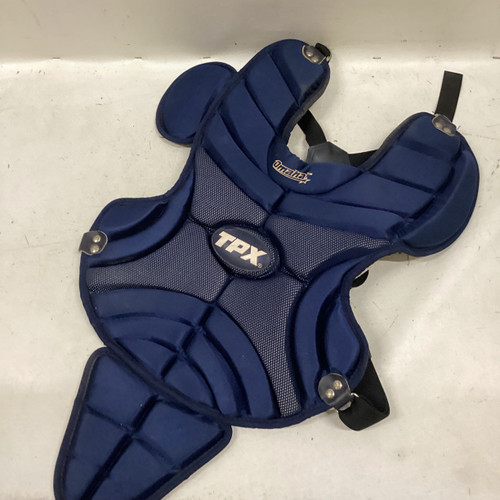 Used TPX OMAHA Catchers Chest Protector Navy Blue Youth 11725-S000487223