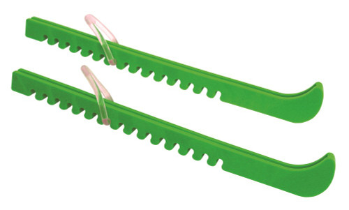 Vist Large View of Product Image Which is New FIGURE SKATE BLADE GUARDS NEON GREEN