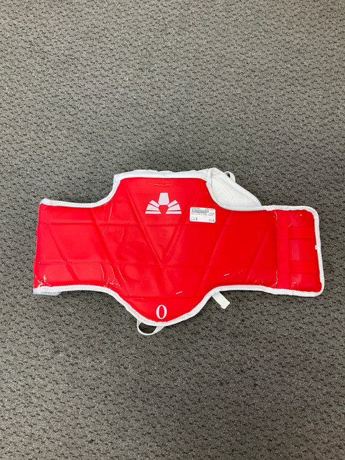 Used Martial Arts Chest Guard Red MD 10874-S000253661 Vist Large View of Product Image Which is Used Martial Arts Chest Guard Red MD