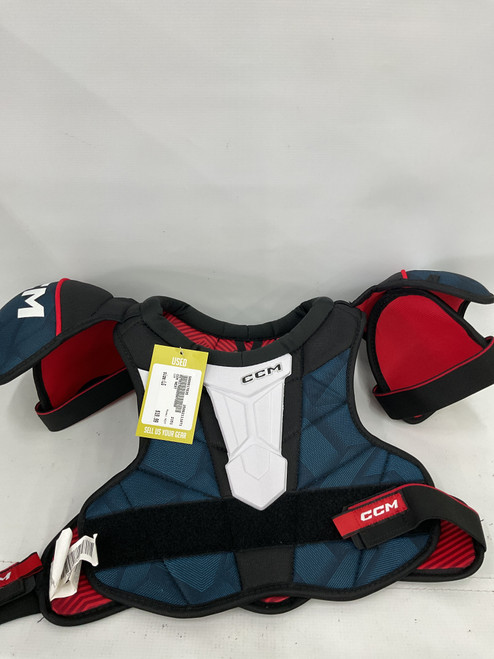 Vist Large View of Product Image Which is Used CCM NEXT Junior Shoulder Pads LG 11871-S000017035