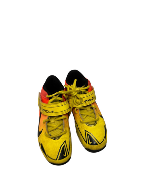 Used Nike FORCE TROUT 8 CZ5910-706 Baseball Cleats Orange Junior 02.5 11731-S000141348