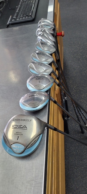 Used Adams Golf ADAMS IDEA Womens Package Set RH None 11 Piece 11497-C000149468