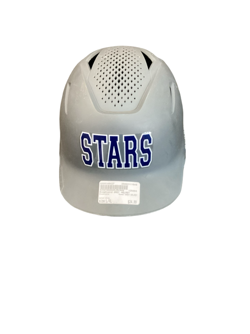 Vist Large View of Product Image Which is Used Evoshield GREY HELMET Batting Helmet No Mask Grey L/XL