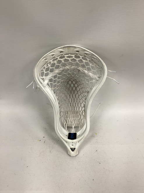Used Warrior EVO QX-O STRUNG Mens Lacrosse Head White 11851-S000033204
