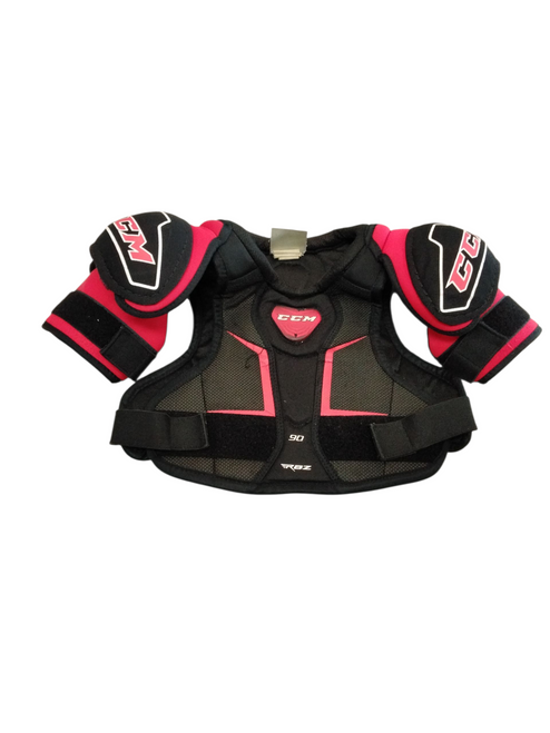 Vist Large View of Product Image Which is Used CCM RBZ 90 Youth Shoulder Pads SM 11866-S000025427
