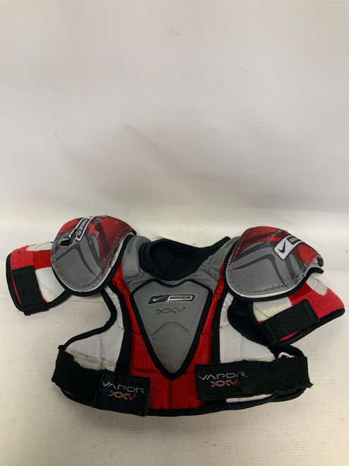Vist Large View of Product Image Which is Used Bauer VAPOR XXV Junior Shoulder Pads LG 11823-S000032226
