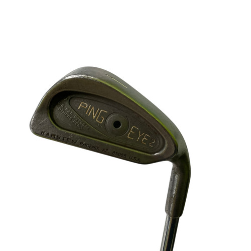 Used Ping EYE 2 + BLACK DOT Mens Individual Iron RH 1 Iron 11484-S000282328