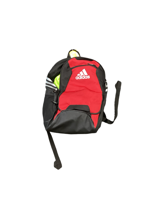 Used Adidas Soccer Player Backpack Red 11613-S000162336