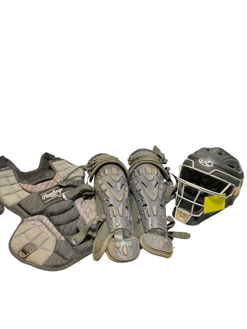 Used Rawlings BLK CATCHERS SET Catchers Equipment Other 11834-S000036618