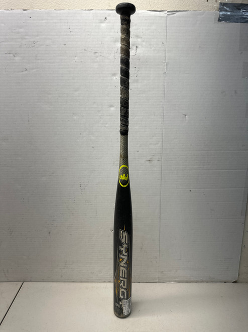 Used Easton SCX2 BB/SB Slowpitch Bat Black And Yellow 34" 11835-S000195358