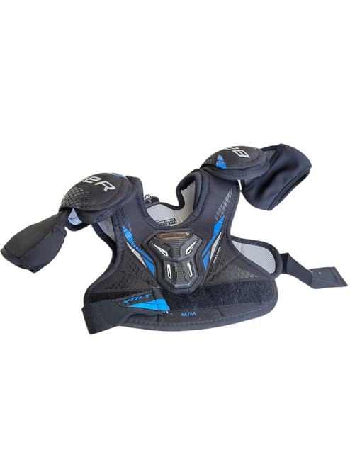 Used Bauer VOLT Youth Shoulder Pads MD 11708-S000180113