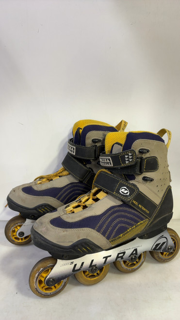 Vist Large View of Product Image Which is Used Ultra Wheels ABEC 5 Senior Rec Fitness Skates Grey Senior 8.5