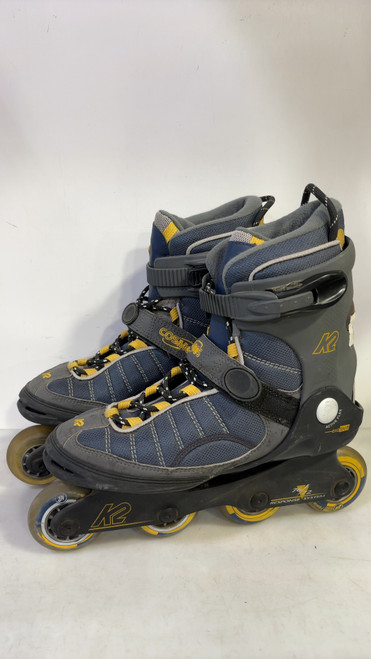 Vist Large View of Product Image Which is Used K2 COMOS-M Senior Rec Fitness Skates Grey Senior 8.5