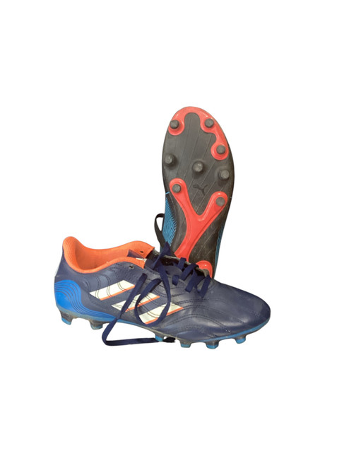 Vist Large View of Product Image Which is Used Adidas Soccer Cleats Navy Blue Senior 7 11804-S000253955