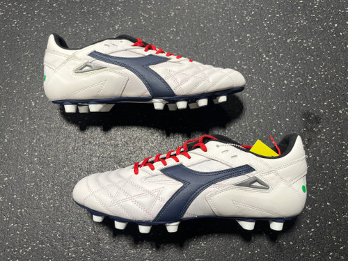 Vist Large View of Product Image Which is Used Diadora Soccer Cleats White Senior 8 11285-S000184797