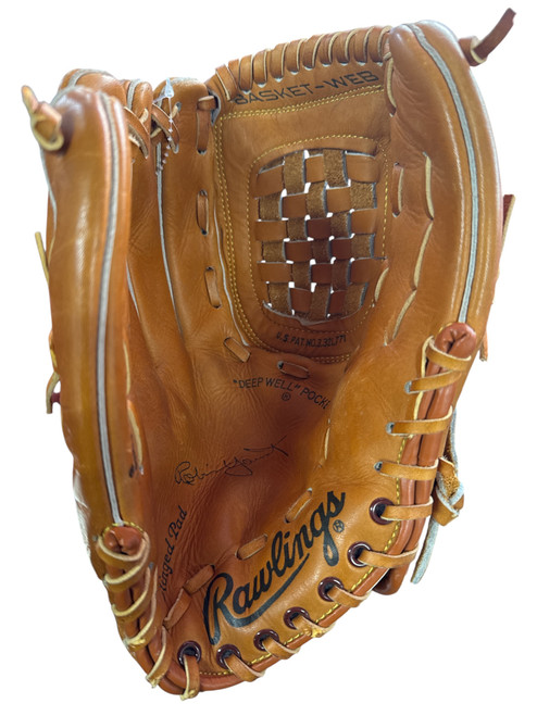 Used Rawlings ROBIN YOUNT BB/SB Glove LH Throw Brown 12 1/2" 11732-S000354364